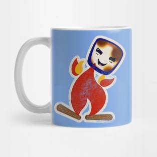 Burning Marshmallow Man Mug